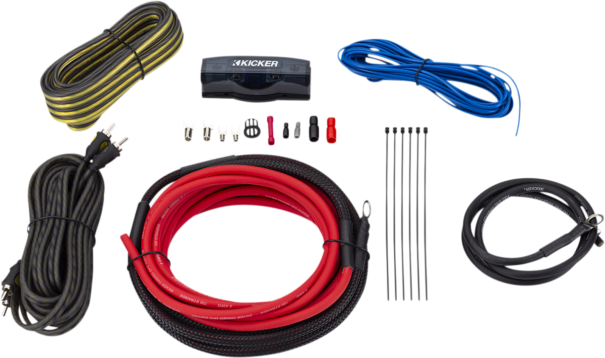 Amplifier Install Kit w/ 8-Gauge Wire