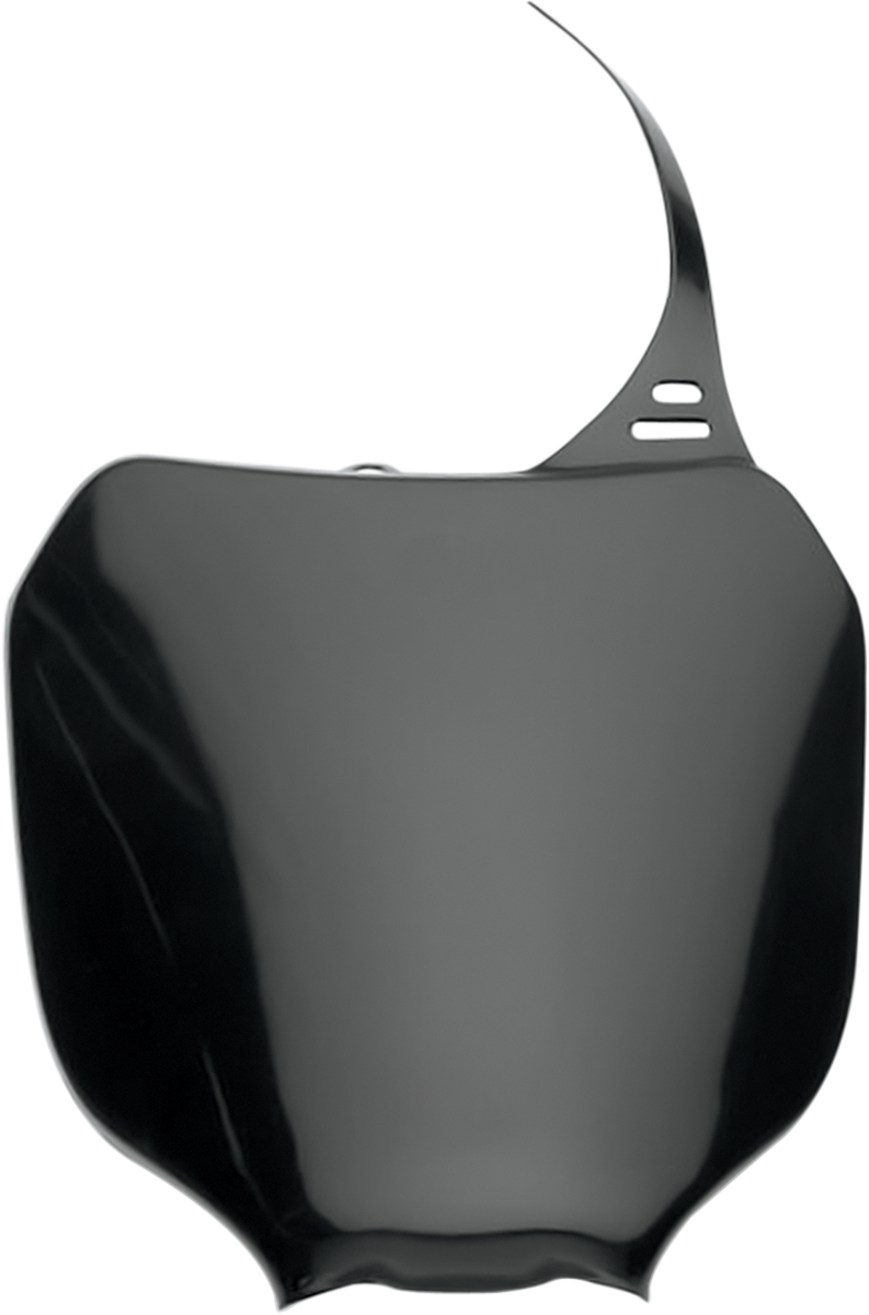 Front Number Plate - Black - Yamaha