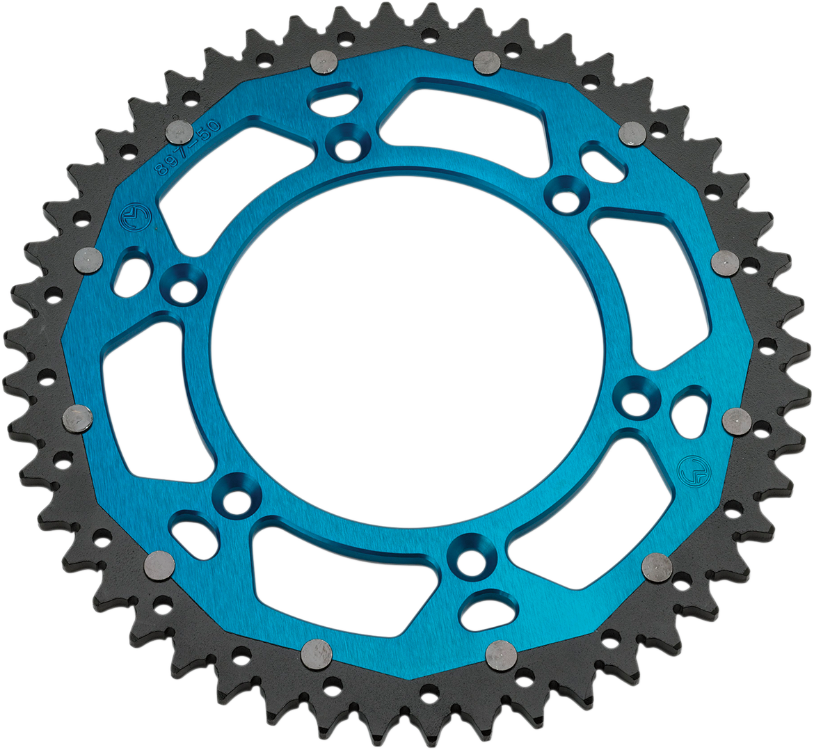 Dual Sprocket MSE - Blue - 50-Tooth