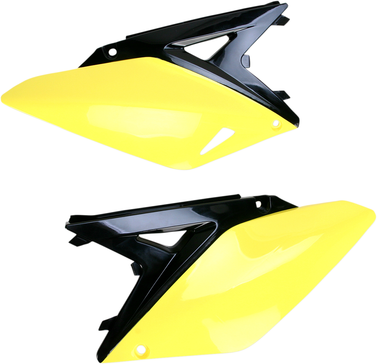 Side Panels - Black/Yellow - RMZ 250