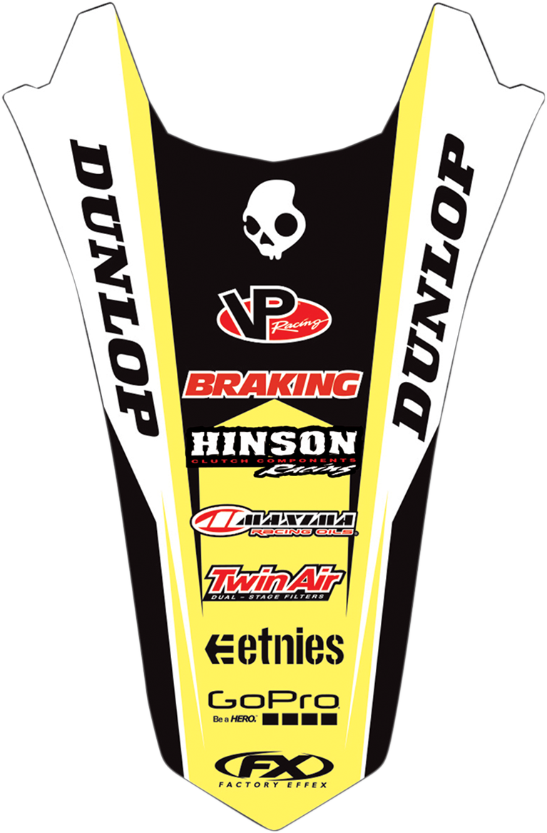 Rear Fender Graphic - Suzuki