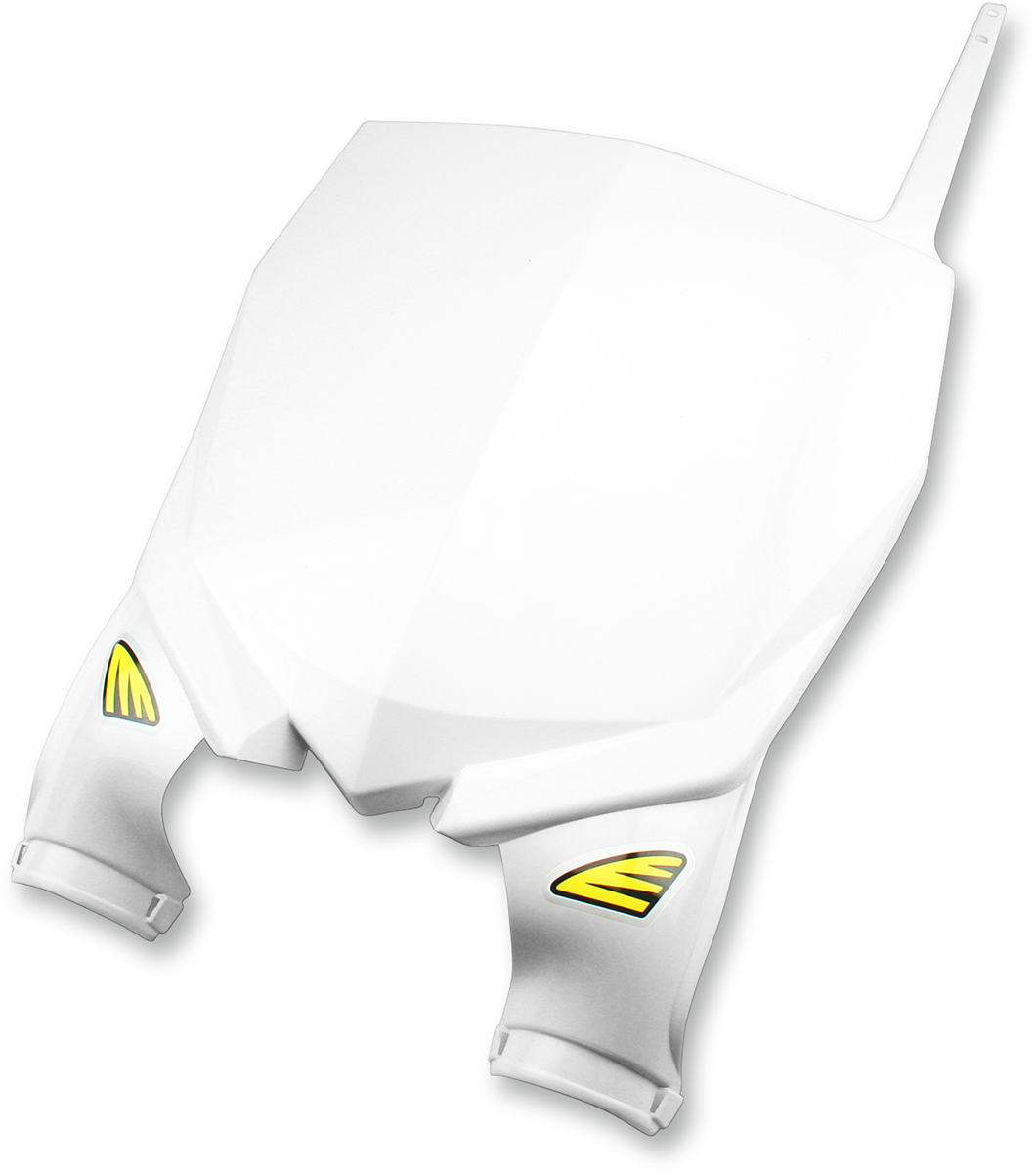 Stadium Number Plate - White - YZ