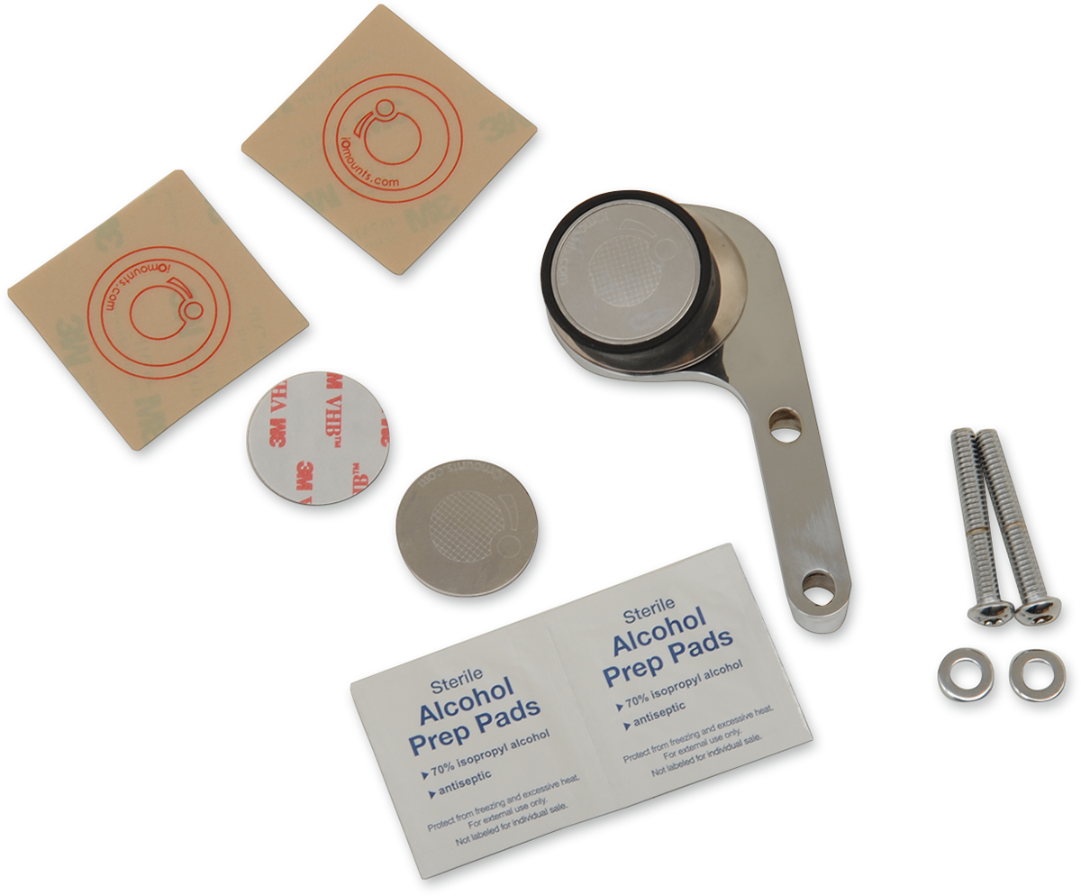 Chrome iOmount™ Right Handlebar Mount