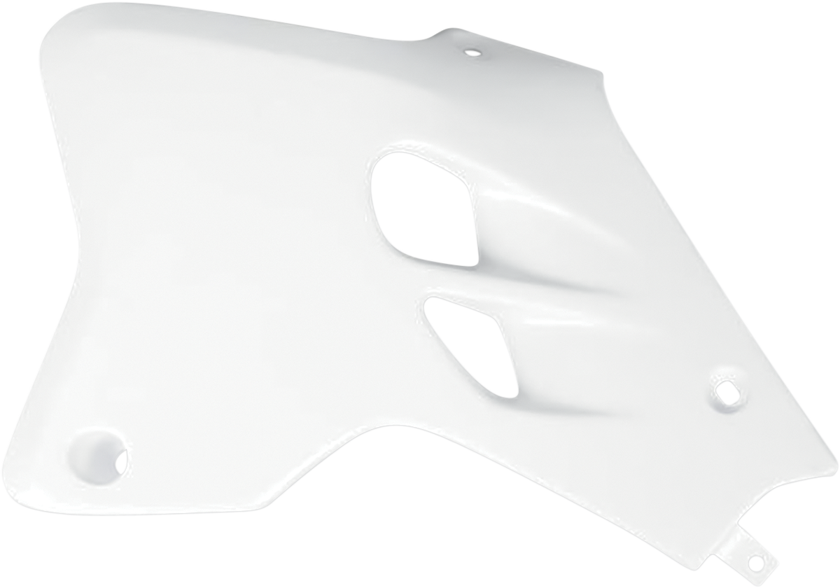 Radiator Shrouds - White - YZ 80