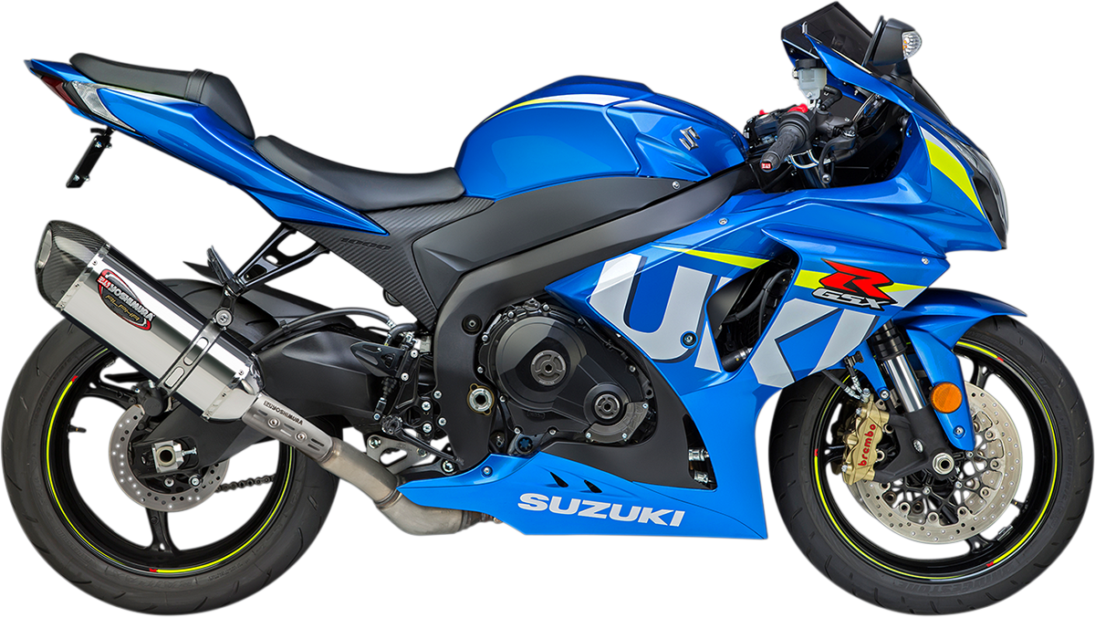 Alpha Signature Series Slip-On Muffler - Stainless Steel - GSX-R1000