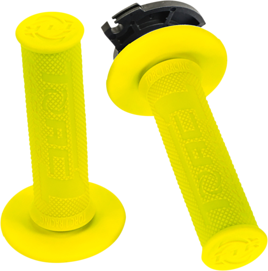 Defy Lock-On Grips - Yellow