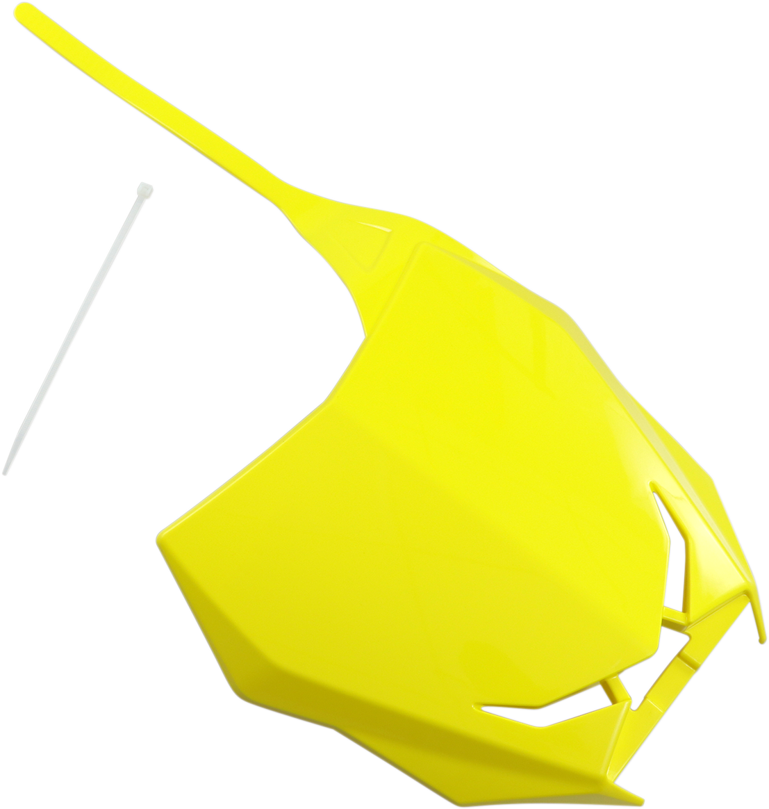 Front Number Plate - RM Yellow - Suzuki