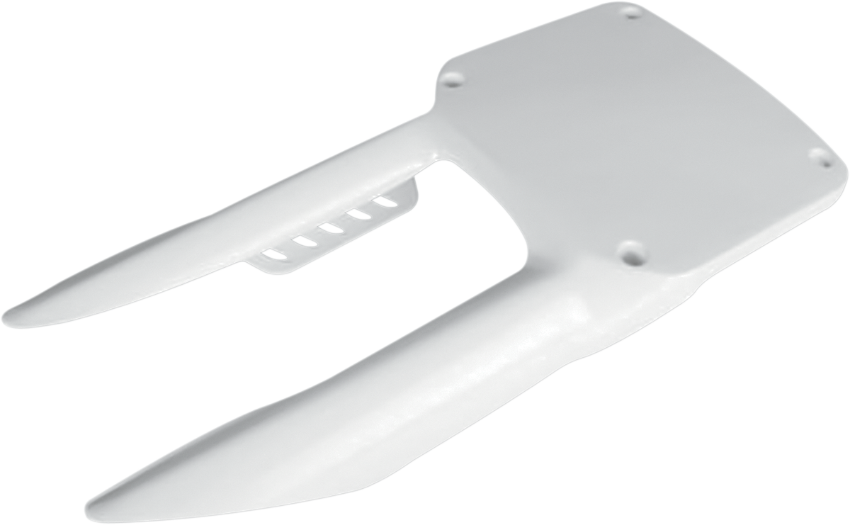 Front Number Plate - White - Suzuki