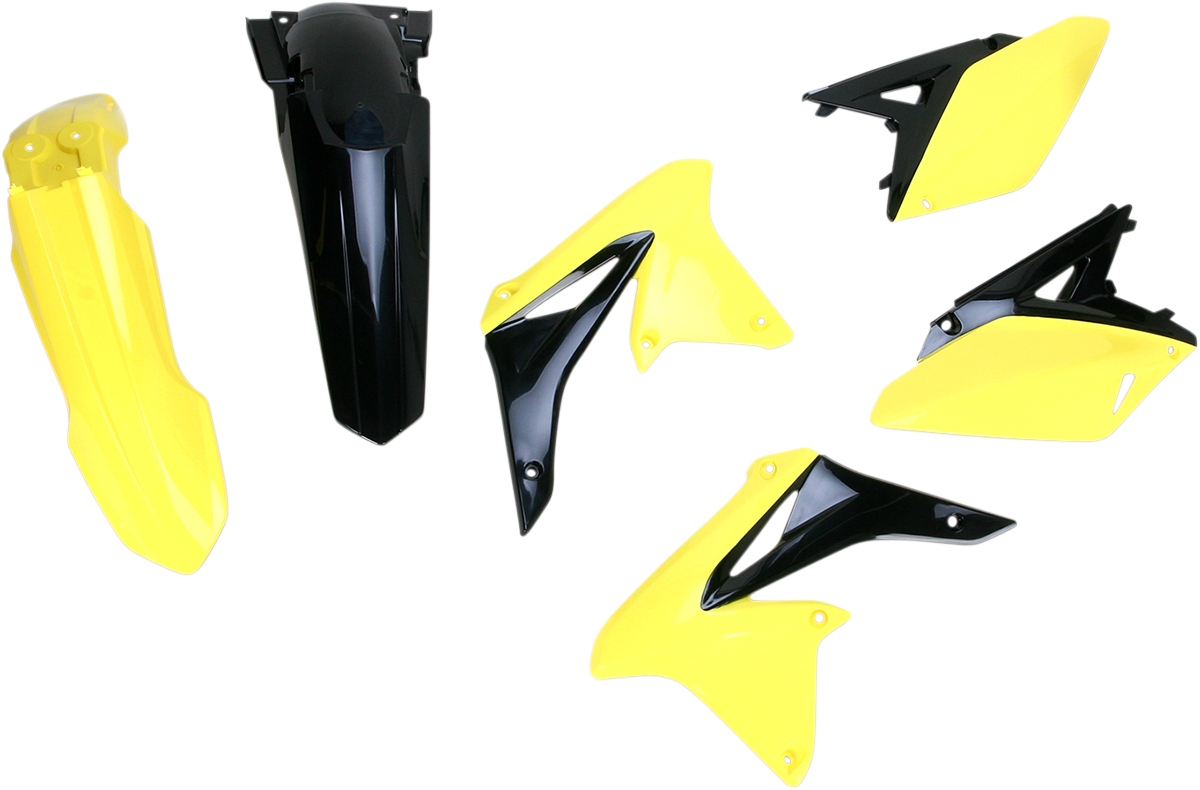 Standard Replacement Body Kit - OE Black/White - RMZ250