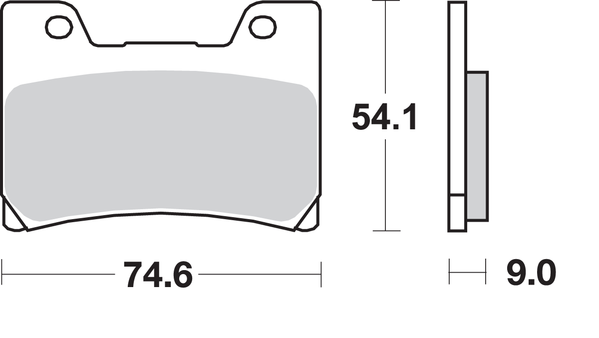 HF Brake Pads - FZR 1000