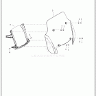 RA1250ST 1ZJS PAN AMERICA 1250 ST (2025) Стекло ветровое