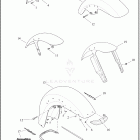 FLFB 1YF9 FAT BOY (2025) FENDERS, FRONT