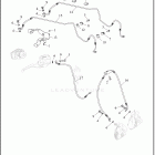 FXFBS 1YLK FAT BOB 114 (2022) BRAKE LINES, FRONT, ABS - FXFBS, FXLRS, FXLRST. FXRST