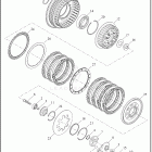 XL883N 4LE2 IRON 883 (2022) Сцепление