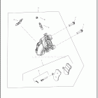 RH975 1ZH1 NIGHTSTER (2024) BRAKE CALIPER, FRONT