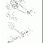 FLTRKSEANV 1TKH CVO ROAD GLIDE LTD ANNIVERSARY (2023) BELT, CHAIN AND SPROCKETS