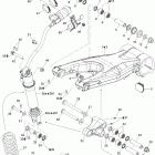 DS 450 Xxc, Xmx EFI 08- rear suspension xmx