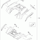 Outlander 500 EFI 09- body and accessories 5, xt-p