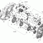 Outlander 500 EFI Коробка передач