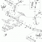 Renegade 800R EFI Xxc Задняя подвеска