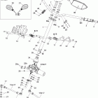 Outlander 500 EFI 07- steering xt, xt-p