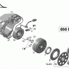 Outlander Max 650 EFI Магнето и стартер