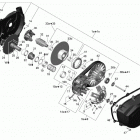 Outlander Max 650 EFI Трансмиссия
