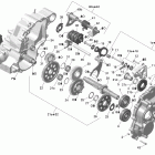 Outlander 650 EFI Коробка передач