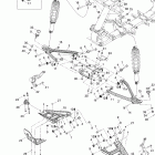 Outlander 650 EFI Передняя подвеска