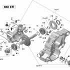 Outlander 650 EFI 01- gear box output shaft