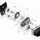 Outlander 650 EFI Трансмиссия