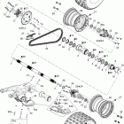 DS 450 Xxc, Xmx EFI Привод задний