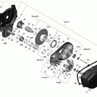 Outlander 500 EFI Трансмиссия