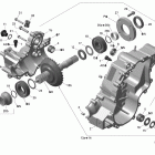 Outlander 800R EFI 01- gear box output shaft