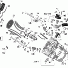Outlander 500 EFI Головка цилиндров