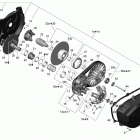 Renegade 800R EFI STD Трансмиссия