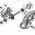 Renegade 800R EFI STD Редуктор и ведомая пара