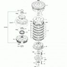 Traxter Footshift, Red/rouge Сцепление