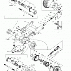Traxter Footshift, Red/rouge Привод колес задний