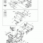 Traxter Footshift, Red/rouge Frame and luggage racks