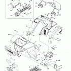 Traxter Footshift, Red/rouge Кузовные детали