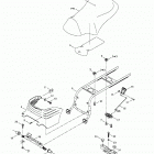 Traxter Footshift, Red/rouge Сидение