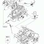 Traxter XL, 7448 Clutch housing and cover