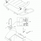 Traxter Footshift, Red/rouge Front tray