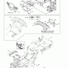 Traxter, 7419/7420/7425/7426 (red/rouge) Frame and luggage racks
