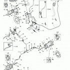 Traxter Footshift, Red/rouge Hydraulic brake ( 7473  7474 )