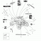DS 650, 7404 Наклейки