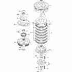 Traxter XL, 7448 Сцепление