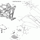 TRAIL BLAZER 400 - A03BA38CA Переднее крыло