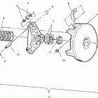 TRAIL BLAZER 400 - A03BA38CA Муфта сцепления